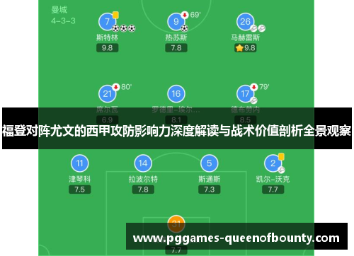 福登对阵尤文的西甲攻防影响力深度解读与战术价值剖析全景观察